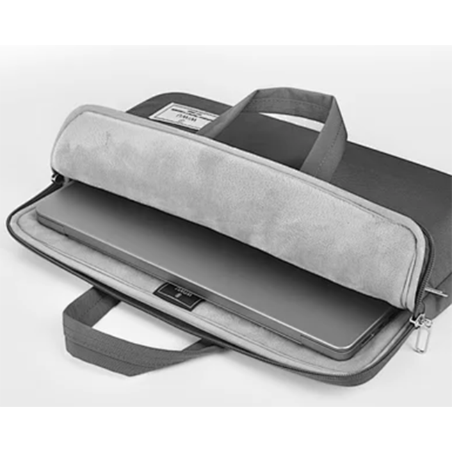 WIWU - Laptoptas- Laptophoes  –  14 Inch – Vivi Laptop Sleeve - Laptophoes- Waterafstotend - Laptop Sleeve- Laptop Tas- Zwart