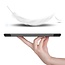 Case2go - Tablet hoes geschikt voor Samsung Galaxy Tab S9 (2023) - Tri-Fold Book Case - Grijs