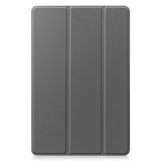 Case2go - Tablet hoes geschikt voor Samsung Galaxy Tab S9 (2023) - Tri-Fold Book Case - Grijs