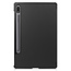 Case2go - Tablet hoes geschikt voor Samsung Galaxy Tab S9 Plus (2023) - Tri-Fold Book Case - Zwart