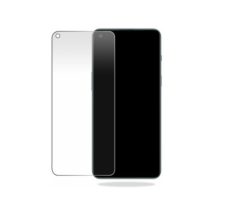 Case2go - Screenprotector geschikt voor One Plus 2T 5G - Full cover - Gehard Glas - Transparant afbeelding