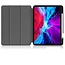 Case2go - Hoes voor de Apple iPad Pro 11 inch (2022) - Tri-Fold Book Case - met Apple Pencil Houder - Zwart