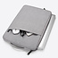 Case2go - Laptoptas 15.4 Inch - Schooltas - Extra vakken - Met Handvat - Waterafstotend - Licht Grijs