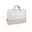 Case2go - Laptoptas 15.6 Inch  - Schooltas - Extra vakken - Incl Reisband - Beige