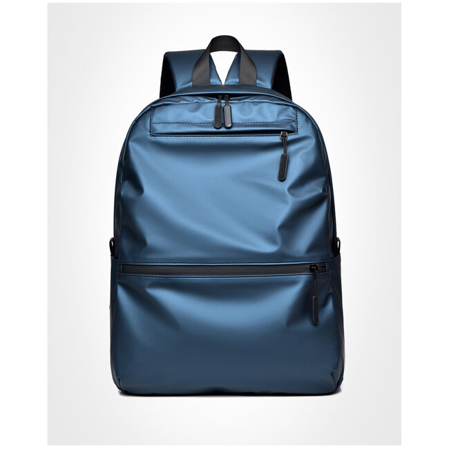 Case2go - Rugzak 15.6 Inch - Rugtas Met Schouderbanden - Extra vakken binnenkant - Waterafstotend - Donker Blauw