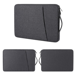 Case2go Case2go - Laptoptas 15.4 Inch - Donker Grijs