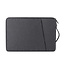 Case2go - Laptoptas 15.4 Inch - Schooltas - Extra vakken - Met Verstelbare Schouderband - Donker Grijs