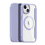 Dux Ducis - iPhone 15 Hoesje - Geschikt voor Magsafe - Book Case - Paars