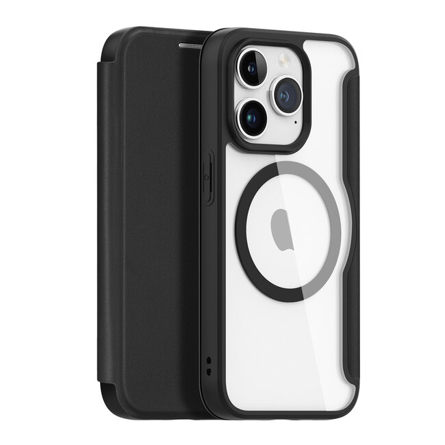 Dux Ducis - Hoesje geschikt voor iPhone 15 Pro - Pro Skin x serie - Zwart