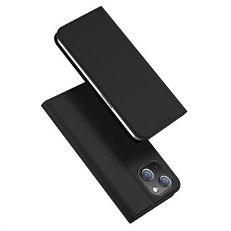 Dux Ducis Dux Ducis - Telefoon Hoesje geschikt voor de iPhone 15 - Skin Pro Book Case - Zwart