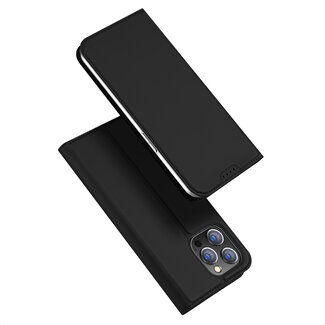 Dux Ducis Dux Ducis - Telefoon Hoesje geschikt voor de iPhone 15 Pro - Skin Pro Book Case - Zwart