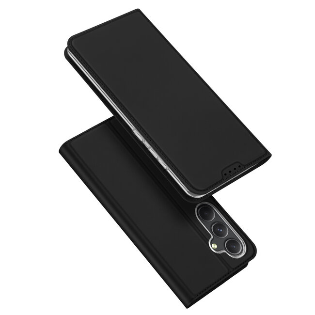 Dux Ducis - Telefoon Hoesje geschikt voor de Samsung Galaxy S23 FE - Skin Pro Book Case - Zwart