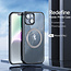 Dux Ducis - Telefoon Hoesje geschikt voor de iPhone 15 Plus - Geschikt voor Magsafe - Back Cover - Aimo Mag Series - Zwart