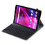 Bluetooth Toetsenbord geschikt voor Lenovo Tab M8 4th gen (TB-300FU) - Toetsenbord Hoes - Met stylus pen houder en Auto/Wake functie - QWERTY Keyboard case - Zwart