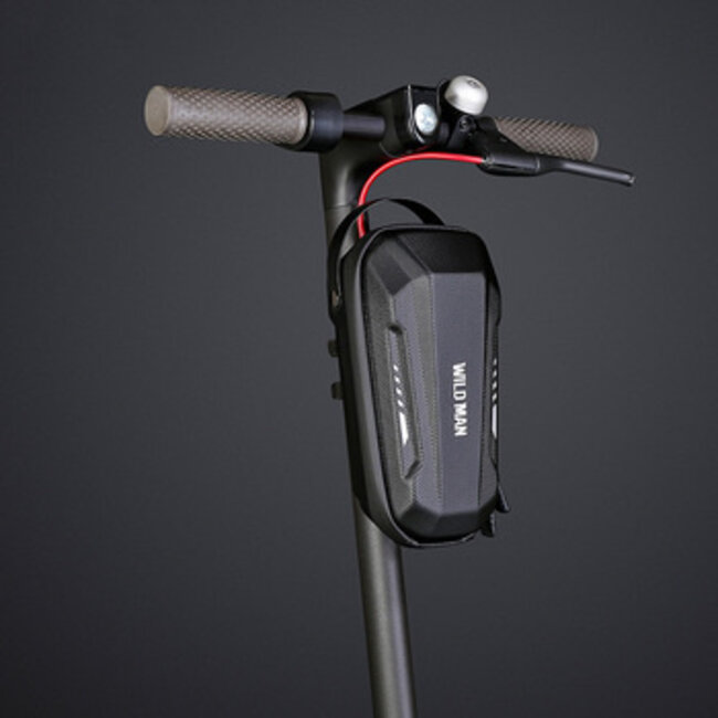 Wildman - Stuurtas - Fietstas - Waterdicht - 2L - Zwart