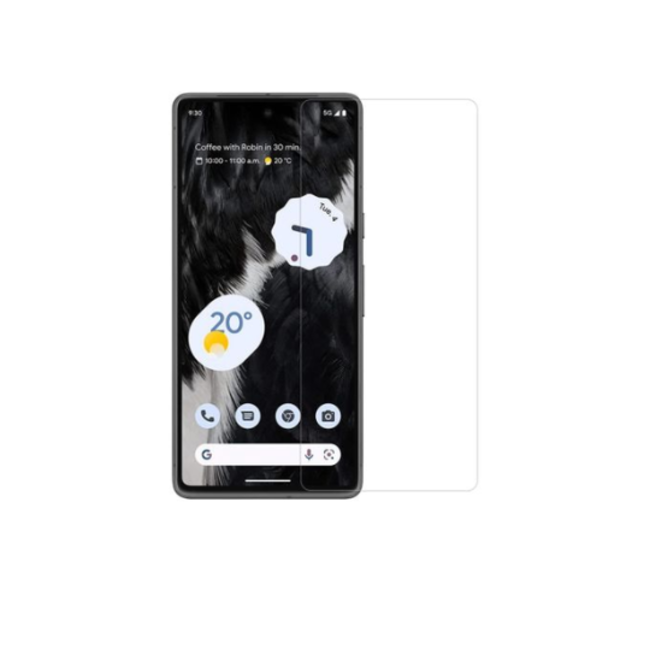 Case2go - Screenprotector geschikt voor Google Pixel 7 - Case Friendly - Gehard Glas - Transparant