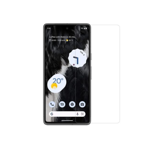 Case2go - Screenprotector geschikt voor Google Pixel 7 - Case Friendly - Gehard Glas - Transparant afbeelding