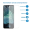 Case2go - Screenprotector geschikt voor Nokia G21 - Case Friendly - Gehard Glas - Transparant