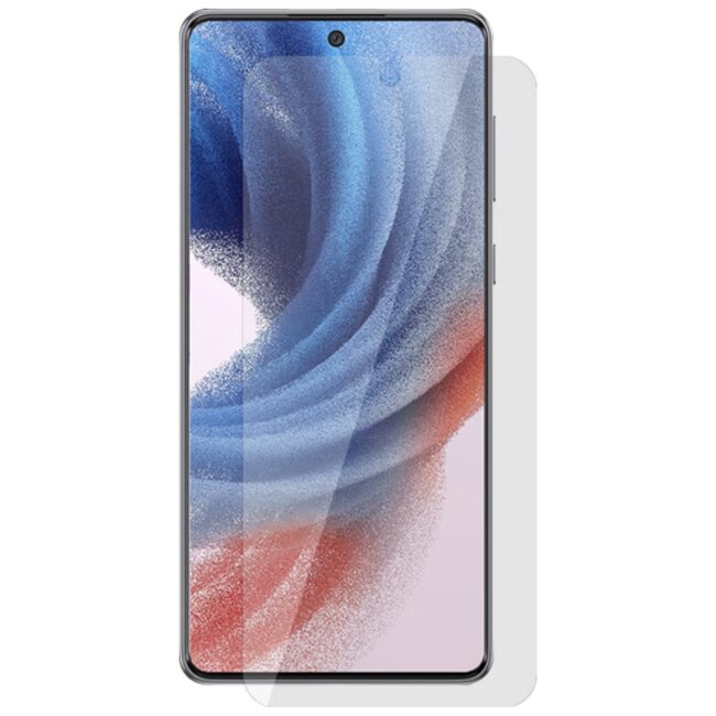 Screenprotector voor Samsung Galaxy A54 - Case Friendly - Gehard Glas - Transparant