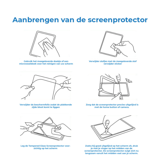 Case2go - Screenprotector geschikt voor Samsung Galaxy F14 - Case Friendly - Gehard Glas - Transparant