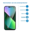 Case2go - Screenprotector geschikt voor Apple iPhone 15 Pro Max - Case Friendly - Gehard Glas - Transparant