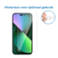 Case2go - Screenprotector geschikt voor Apple iPhone 15 Pro Max - Case Friendly - Gehard Glas - Transparant