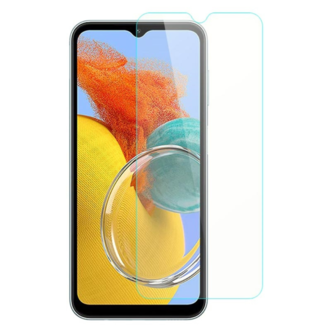 Case2go Case2go - Screenprotector geschikt voor Samsung Galaxy M14 - Case Friendly - Gehard Glas - Transparant