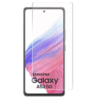 Case2go Case2go - Screenprotector geschikt voor Samsung Galaxy M53 - Case Friendly - Gehard Glas - Transparant