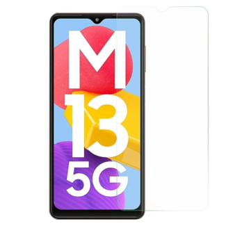 Case2go Case2go - Screenprotector geschikt voor Samsung Galaxy M13 5G - Case Friendly - Gehard Glas - Transparant