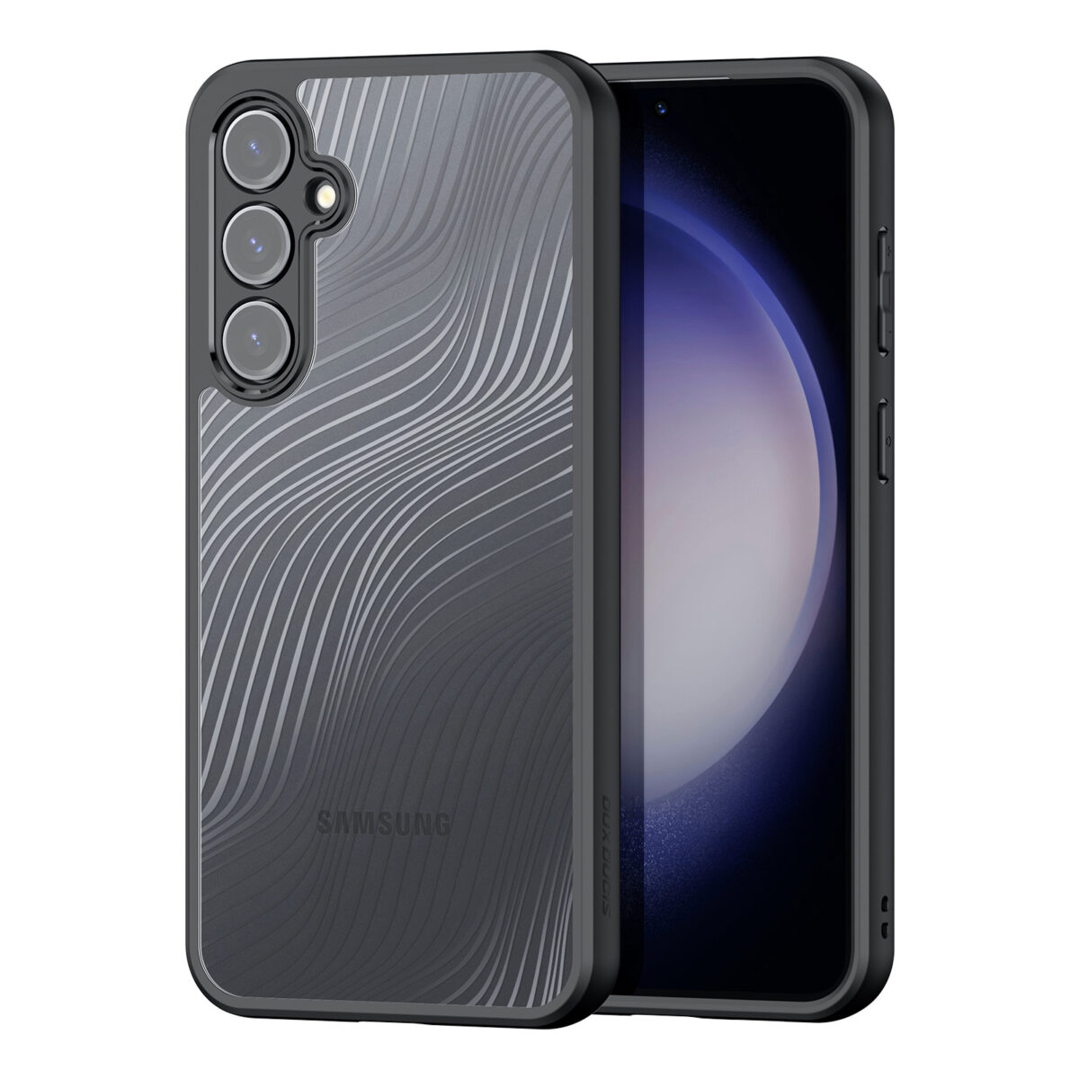 Dux Ducis - Telefoon Hoesje geschikt voor de Samsung Galaxy S23 FE - Back Cover - Aimo Series - Zwart afbeelding