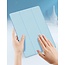 Dux Ducis - Tablet hoes geschikt voor Samsung Galaxy Tab S9 Ultra (2023) - Toby Series - Auto Sleep/Wake functie - Tri-Fold Book Case - Licht Blauw
