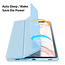 Dux Ducis - Tablet hoes geschikt voor Samsung Galaxy Tab S9/S9 FE (2023) - Toby Series - Auto Sleep/Wake functie - Tri-Fold Book Case - Licht Blauw