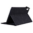 Case2go - Tablet hoes geschikt voor Apple iPad 10.9 (2022) - Business Wallet Book Case - Met pasjeshouder - Zwart