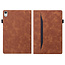 Case2go - Tablet hoes geschikt voor Apple iPad 10.9 (2022) - Business Wallet Book Case - Met pasjeshouder - Bruin