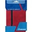 Case2go - Tablet hoes geschikt voor Apple iPad 11 (2025) A16 / Apple iPad 10.9 (2022) - Business Wallet Book Case - Met pasjeshouder - Rood