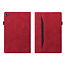 Case2go - Tablet hoes geschikt voor Lenovo Tab M10 HD Gen 2 (TB-X306X) - Business Wallet Book Case - Met pasjeshouder - Rood