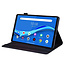 Case2go - Tablet hoes geschikt voor Lenovo Tab M10 HD Gen 2 (TB-X306X) - Business Wallet Book Case - Met pasjeshouder - Zwart