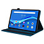 Case2go - Tablet hoes geschikt voor Lenovo Tab M10 HD Gen 2 (TB-X306X) - Business Wallet Book Case - Met pasjeshouder - Donker Blauw