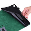 Case2go - Tablet hoes geschikt voor Samsung Galaxy Tab S7 (2020) - Business Wallet Book Case - Met pasjeshouder - Groen