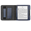 Case2go - E-reader hoes geschikt voor Tolino Epos 3 - Sleepcover - Auto/Wake functie - Met handstrap - Donker Blauw