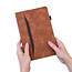 Case2go - Tablet hoes geschikt voor Lenovo Tab P11 - Business Wallet Book Case - Met Pasjeshouder - Bruin