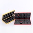 Case2go - Nintendo Switch Game Card hoes - Nintendo Switch case met 24 vakjes - Blauw