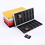 Case2go - Hoes geschikt voor Nintendo Switch Game Card - Nintendo Switch case met 24 vakjes - Rood