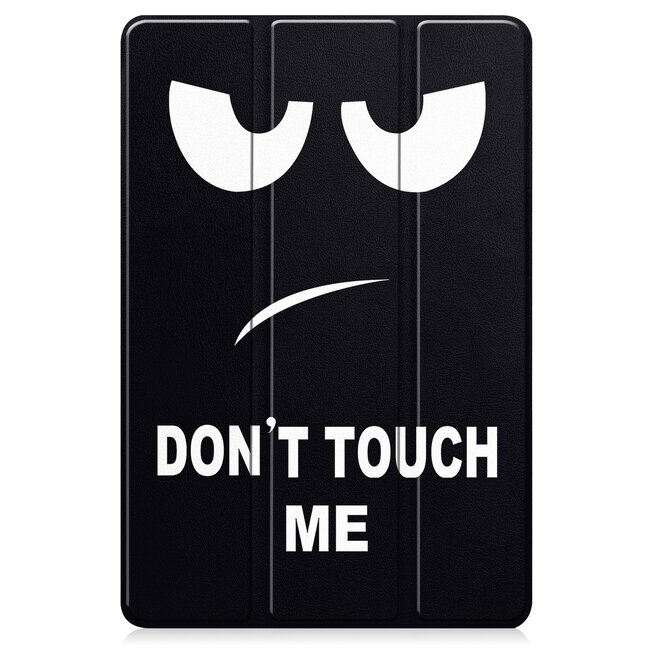 Case2go - Tablet hoes geschikt voor Lenovo Tab M10 5G - Tri-Fold Book Case - Auto/Wake functie - Don't touch me