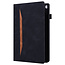 Case2go - Hoes geschikt voor Amazon Fire Max 11 (2023) - Business Wallet Book Case - Met pasjeshouder - Zwart
