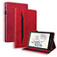 Case2go - Hoes geschikt voor Kindle Paperwhite (2021) - Business Wallet Book Case - Met pasjeshouder - Rood