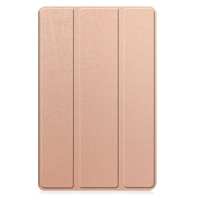 Case2go - Tablet hoes geschikt voor Samsung Galaxy Tab A11 (2025) / A9 (2023) - Tri-fold hoes met auto/wake functie - 8.7 Inch - Rose Gold