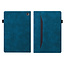 Case2go - Hoes geschikt voor Amazon Fire 7 (2022) - Business Wallet Book Case - Met pasjeshouder - Donker Blauw