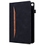 Case2go - Tablet hoes geschikt voor Lenovo Tab P11 - Business Wallet Book Case - Met Pasjeshouder - Zwart