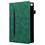 Case2go - Tablet hoes geschikt voor Lenovo Tab P11 - Business Wallet Book Case - Met Pasjeshouder - Groen